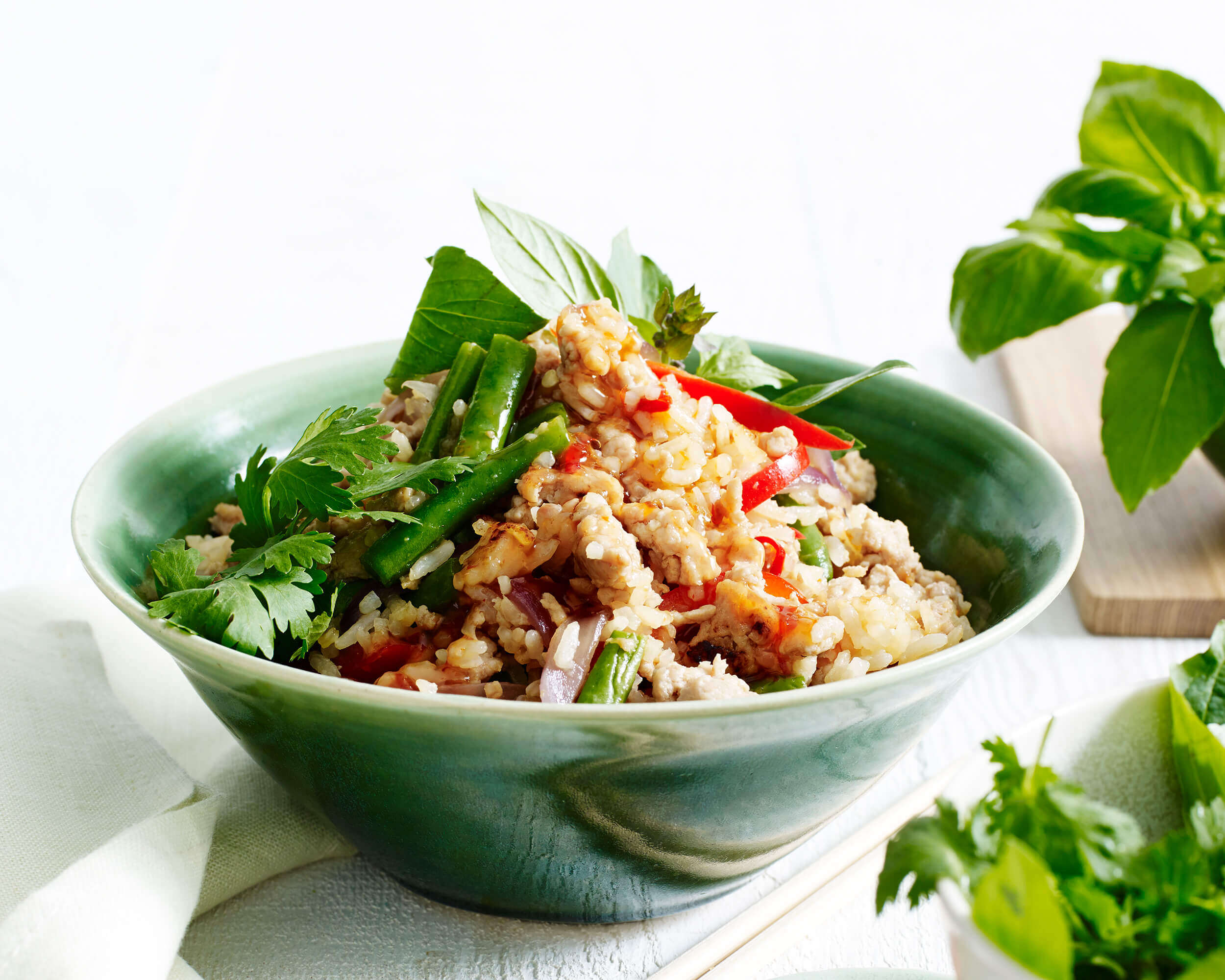 Thai Basil & Chicken Fried Rice | Lilydale Free Range